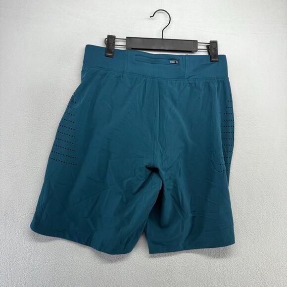 Under Armour Running Shorts Men's medium Fitted Lined Speed Pocket Workout Gym - Picture 6 of 10